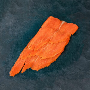 Plaquette de saumon fumé sauvage d'Alaska 120g
